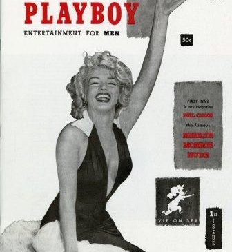 First issue of Playboy magazine featuring Marilyn Monroe naked