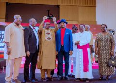 Senator Dafinone Celebrates,Congratulates Gov Oborevwori On Double Honour