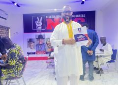 Delta Central: Prof Akpodiete Picks Expression Of Interest Form Under NDC With Fanfare