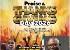 Oborevwori’s 3rd Anniversary: Delta To Hold Statewide Praise, Thanksgiving Service Friday