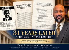 Akpodiete’s 31-Year-Old Legal Article Resurfaces In US Law Review