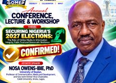 GOMEP-NG Picks Owens-Ibie for 2026 Conference, Targets Electoral Disinformation