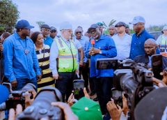 Oborevwori Orders Permanent Solution To East-West Road Washout At Agbarho