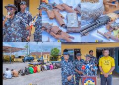Bayelsa Police Arrest 23 Suspected Cultists, Recover Firearms
