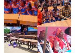 EduEreGirls, Rotary Donate 50 Classroom Seats To Bayelsa School