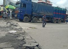 Tension As Ughelli North Council Boss Impounds NDC Chieftain’s Truckload Of Goods, Allegedly Seizes Wife And Manager’s Phones
